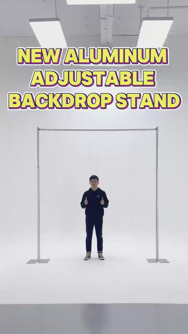 4–10ft Adjustable Backdrop Stand