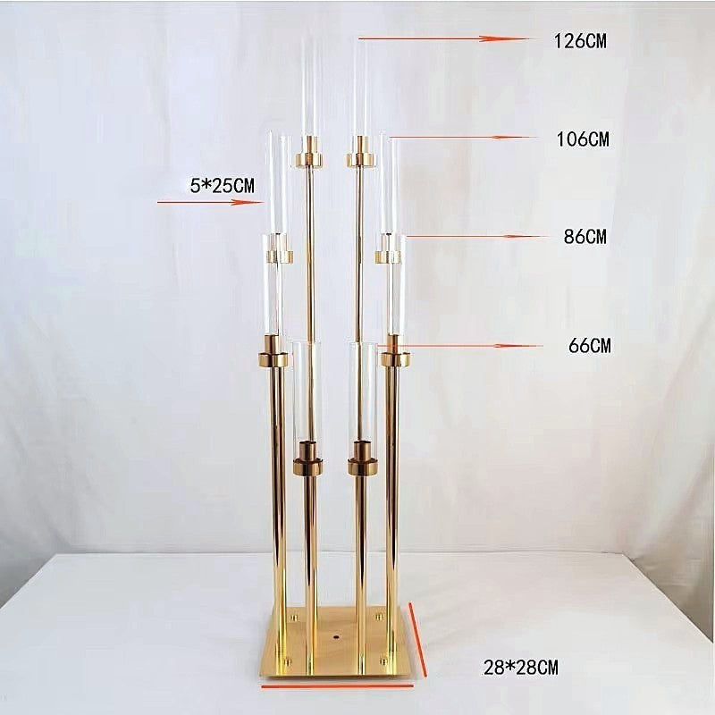 Gold Metal Candelabra